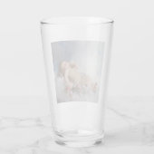 Schlafkreuz (Putto) (von Léon Bazille Perrault) Glas (Rückseite)