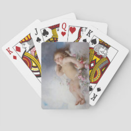 Schlafkreuz (Putto) (von Léon Bazille Perrault) Spielkarten