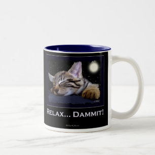 SCHLAFKÜCHENBESTANDTEIL ZWEIFARBIGE TASSE
