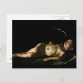 Schlafkupid, 1608 postkarte (Vorne/Hinten)