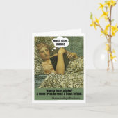 Schlaflesen Karte (Gelbe Blume)