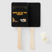 Schlafliches Tier für Halloween-Leckereien! Klassi Fächer (Vorne und Hinten)