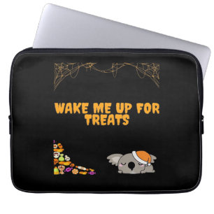 Schlafliches Tier für Halloween-Leckereien! Klassi Laptopschutzhülle