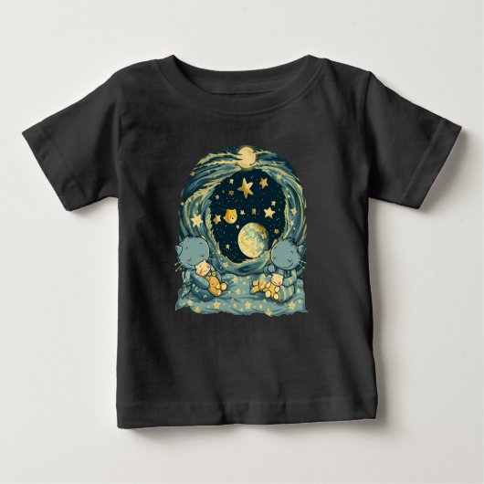Schlaflose Monster Baby T-shirt (Vorderseite)