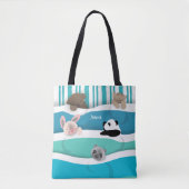 Schlaflose Tiere Tasche (Vorderseite)