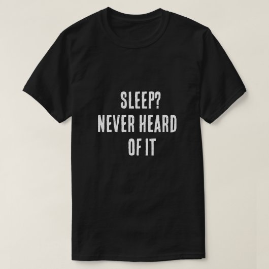 "Schlafloser Chirurg" T-Shirt (Design vorne)