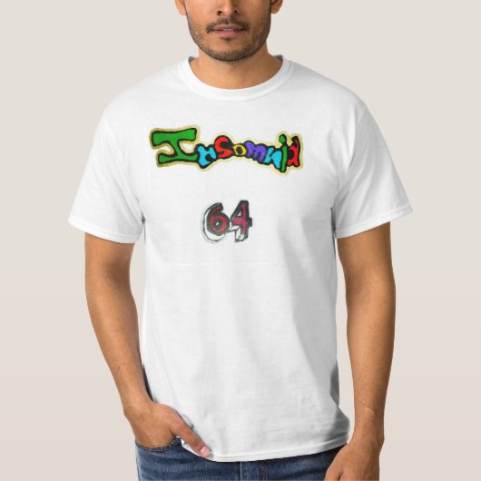 Schlaflosigkeit64 Gamer-T-Shirt T-Shirt (Vorderseite)