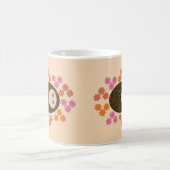 Schlaflosigkeit Igel und Blume Tasse (Mittel)
