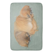 Schlaflosigkeit Nachmittag Badematte (Vorderseite Vertikal)