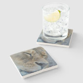 Schlaflosigkeit Steinuntersetzer (Seitenansicht)