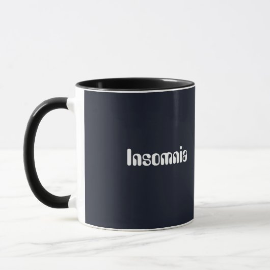 Schlaflosigkeit Tasse (Links)