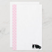 Schlaflosigkeit {Tuxedo} Briefpapier (Vorne/Hinten)