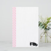 Schlaflosigkeit {Tuxedo} Briefpapier (Stehend Vorderseite)