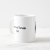 Schlaflosigkeit {Tuxedo} Kaffeetasse (Vorderseite Links)