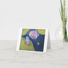 Schlafmädchen von Sonia Delaunay, 1907 Karte