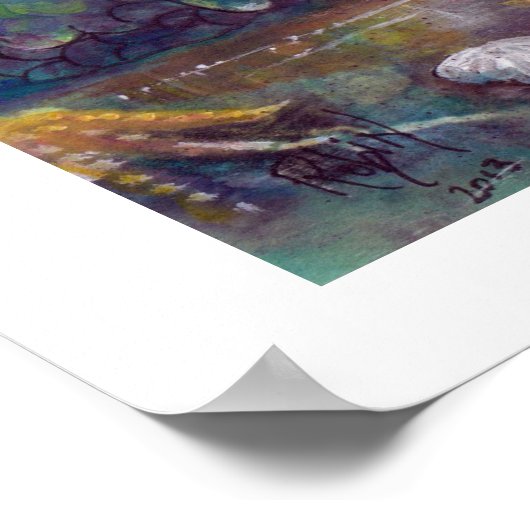 Schlafmaid-Plakat Poster (Ecke)