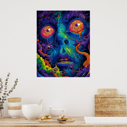 Schlafmangel Poster (Küche)