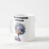 Schlafmangel-Spezialistin Mutter Kaffeetasse (Vorderseite Links)