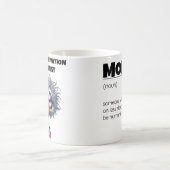 Schlafmangel-Spezialistin Mutter Kaffeetasse (Mittel)
