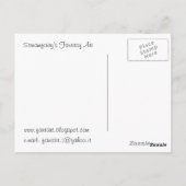 Schlafmärchen Postkarte (Rückseite)