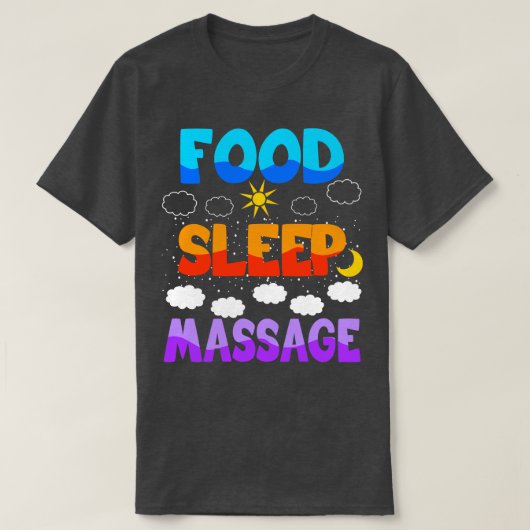 Schlafmassage T-Shirt (Design vorne)