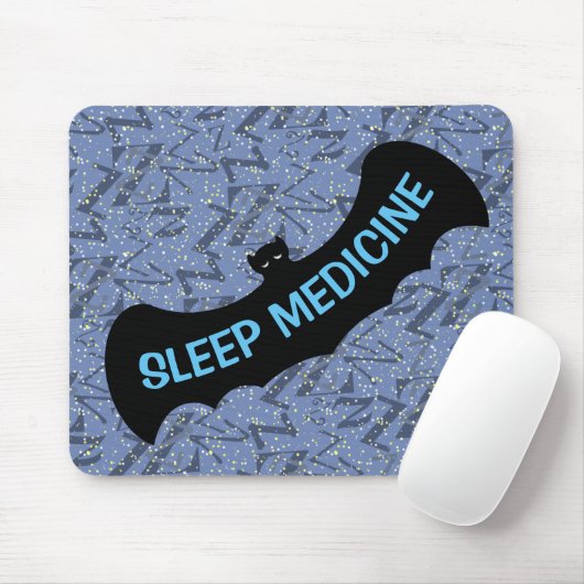 SCHLAFMEDIZIN POLYSOMNOGRAPHIE DURCH SLIPperywindo Mousepad (Mit Mouse)