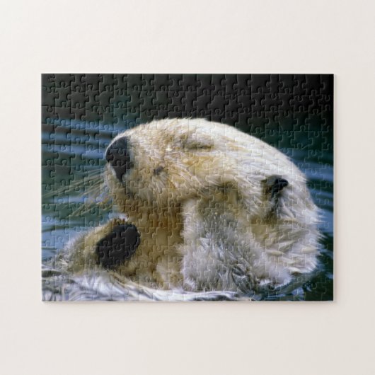 Schlafmeer Otter, Puzzle (Horizontal)