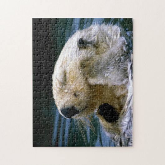 Schlafmeer Otter, Puzzle (Vertikal)