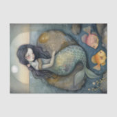 SCHLAFMERMAID MIRL DECOUPAGE TISSUPAPIER SEIDENPAPIER (Vorderseite)