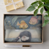 SCHLAFMERMAID MIRL DECOUPAGE TISSUPAPIER SEIDENPAPIER (Geschenk)