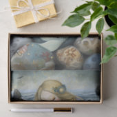 SCHLAFMERMAID MIRL DECOUPAGE TISSUPAPIER SEIDENPAPIER (Geschenk)