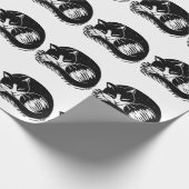 Schlafmittel Tuxedo Katzen Musterpapier Geschenkpapier (Ecke)