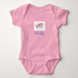 Schlafmittel Unicorum NAME Kawaii Onsie Schläfer Baby Strampler