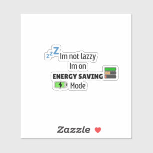 Schlafmodus AN Aufkleber