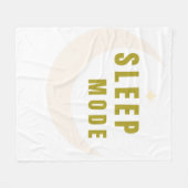 Schlafmodus Kuscheldecke Mond & Stern Fleecedecke (Vorderseite (Horizontal))