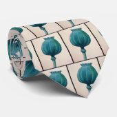 Schlafmohn-Krawatte Krawatte (Gerollt)