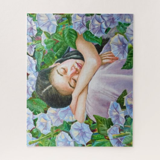 Schlafmoonflower-Puzzle Puzzle (Vertikal)