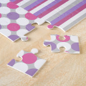 Schlafmuster für graue Katzen Puzzle (Seite)