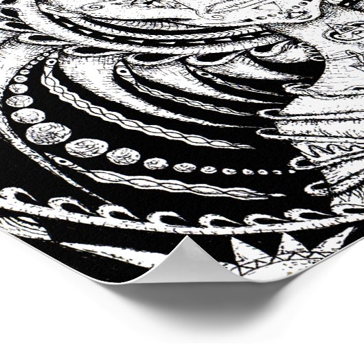 Schlafmuster Poster (Ecke)