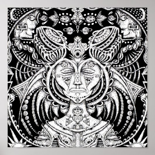 Schlafmuster Poster (Vorne)