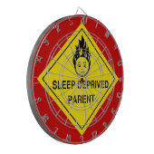 Schlafmütter Dartscheibe (Vorderseite Links)