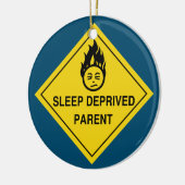 Schlafmütter Keramik Ornament (Links)