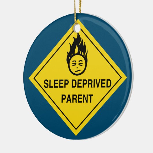 Schlafmütter Keramik Ornament (Links)