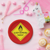 Schlafmütter Pappteller (Party)