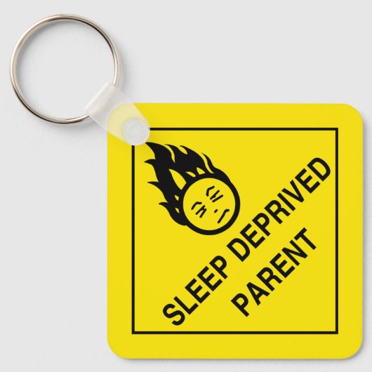 Schlafmütter Schlüsselanhänger (Vorderseite)