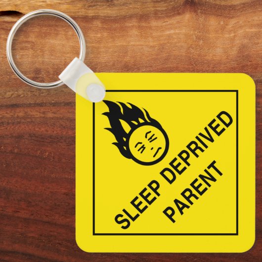 Schlafmütter Schlüsselanhänger (Vorderseite)