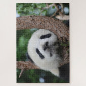 Schlafpanda auf einem Baum Puzzle (Vertikal)