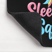 Schlafparty-Mannschaft Langarm Coquette Geburtstag Mousepad (Ecke)