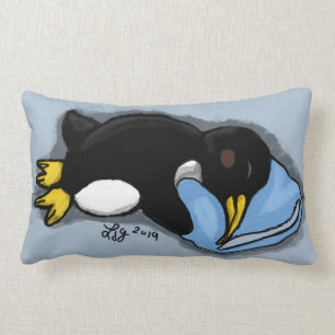 Schlafpinguin-Pillow Lendenkissen
