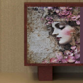 Schlafpink Lady Decoupage Seidenpapier
